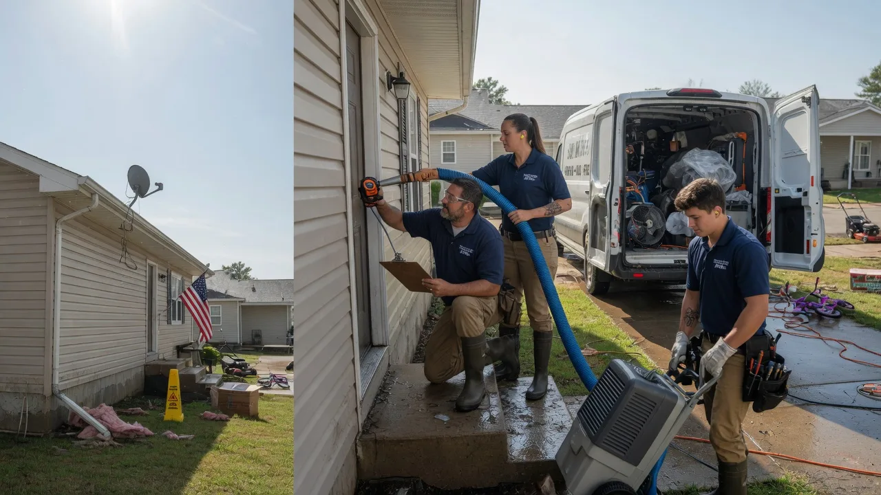 Ceiling Water Damage Restoration in Amonate, VA near me